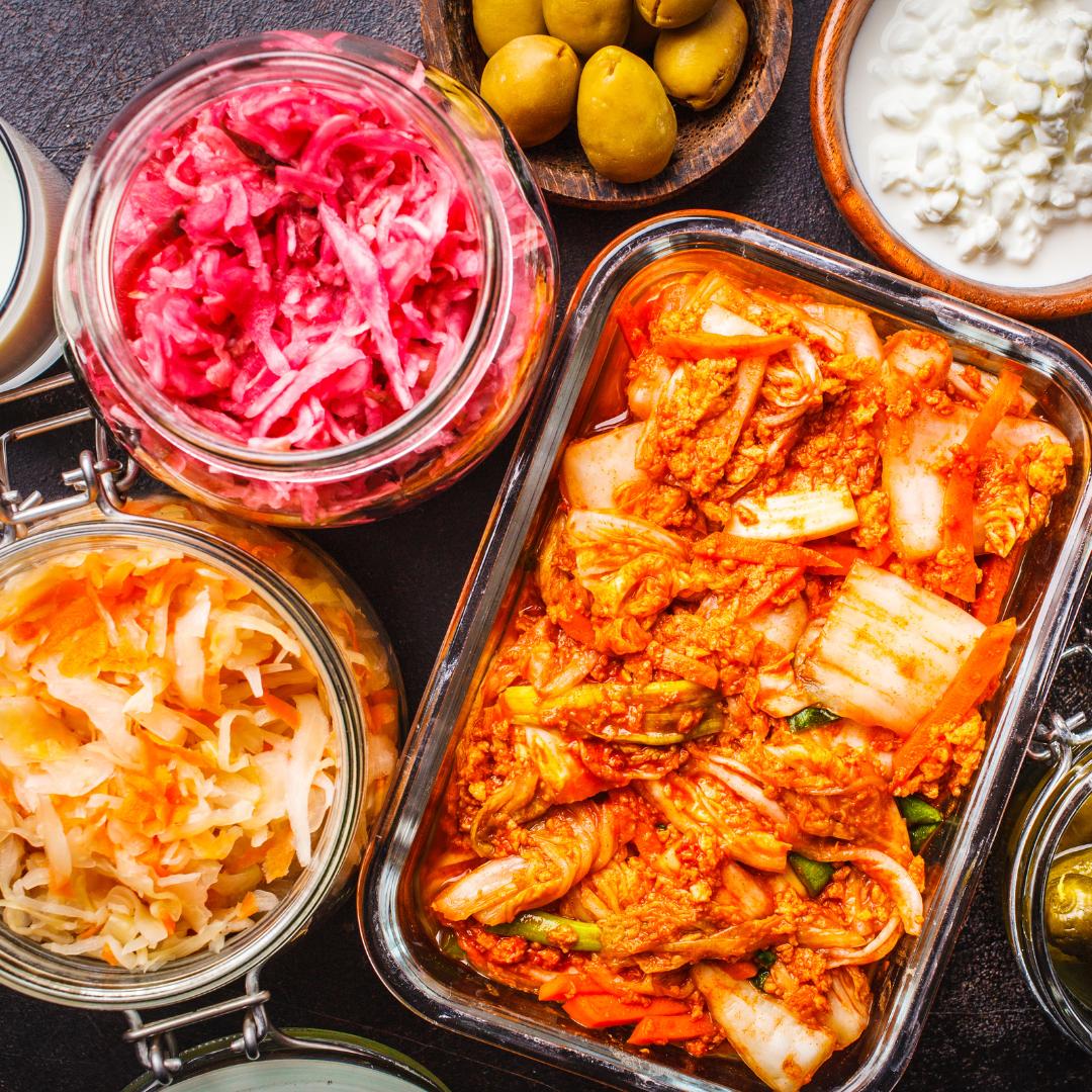 Fermented vegetables supporting healthy immune function